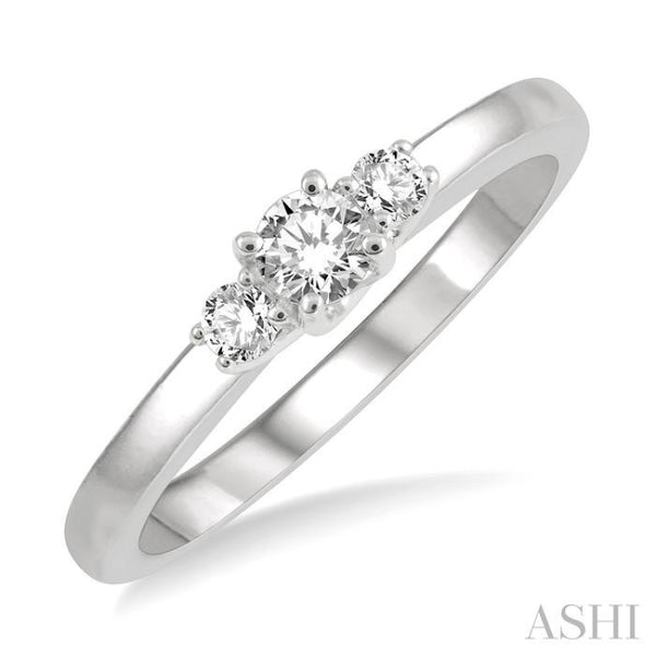 Past Present & Future Diamond Engagement Ring Past Present & Future Diamond Engagement Ring