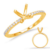 Side Stone - Prong Set Engagement Rings