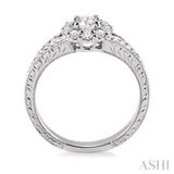 Semi-Mount Diamond Engagement Ring