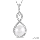 Pearl & Diamond Fashion Pendant