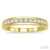 11 Stone Channel Set Diamond Wedding Band