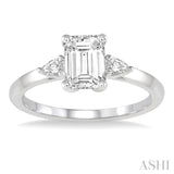 Semi-Mount Diamond Engagement Ring