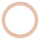 Bezel-Set Eternity Band