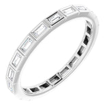 14K White 1/4 CTW Diamond Eternity Band