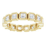 Bezel-Set Eternity Band