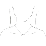 14K Rose Faith 18" Necklace