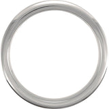 Titanium 7 mm Stepped-Edge Comfort-Fit Band Size 9