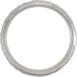 Titanium 7 mm Beveled-Edge Inlay Band Size 8