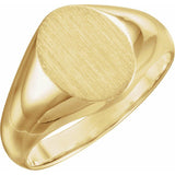 Oval Signet Ring