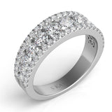 White Gold Matching Band