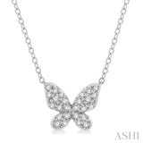 Butterfly Petite Diamond Fashion Pendant