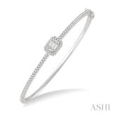 Fusion Diamond Fashion Bangle