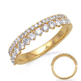 14 Kt Yellow Gold Diamond Fashion Diamond Rings