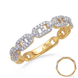 14 Kt Yellow Gold Diamond Fashion Diamond Rings