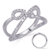 14 Kt White Gold Diamond Fashion Diamond Rings