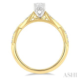 Oval Shape Diamond Engagement Ring